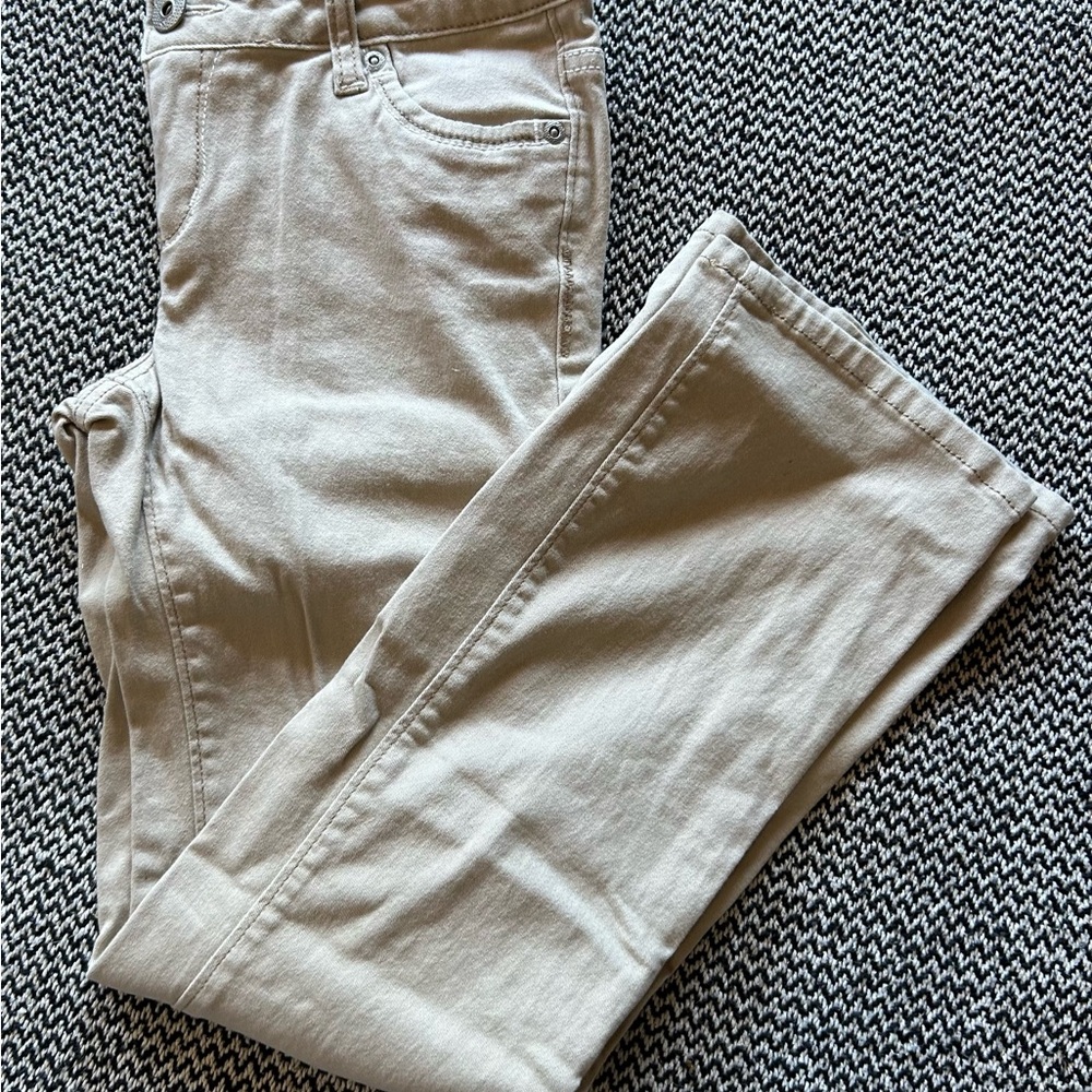 SO Beige Soft Boot Cut Pants